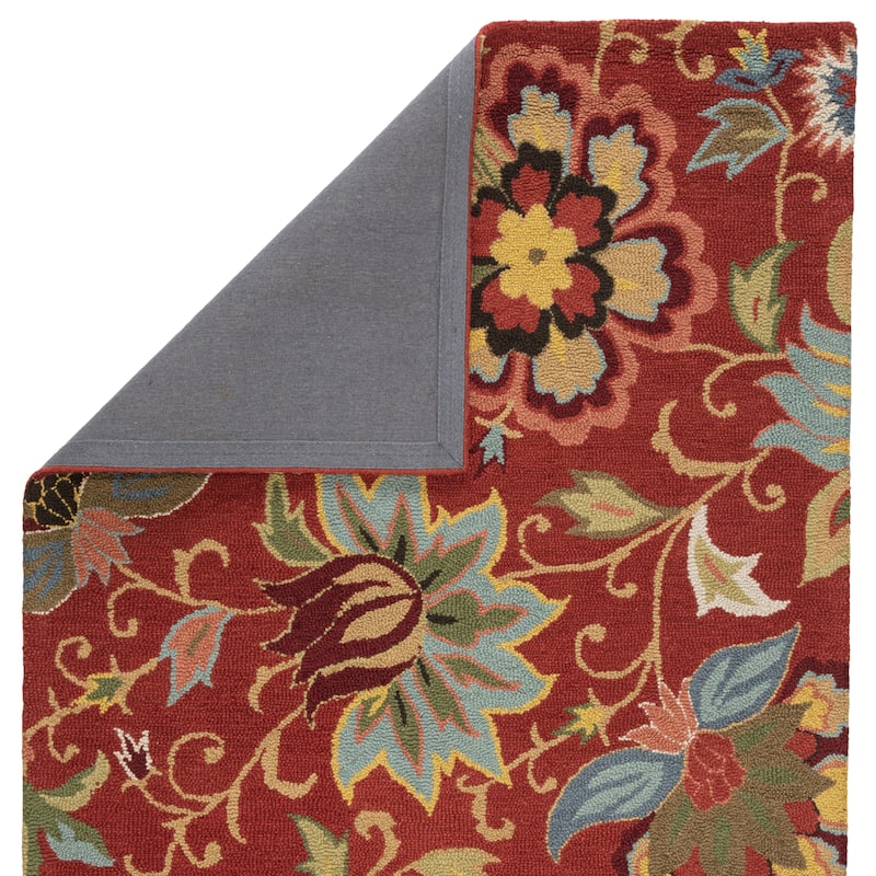 Zamora Handmade Floral Area Rug