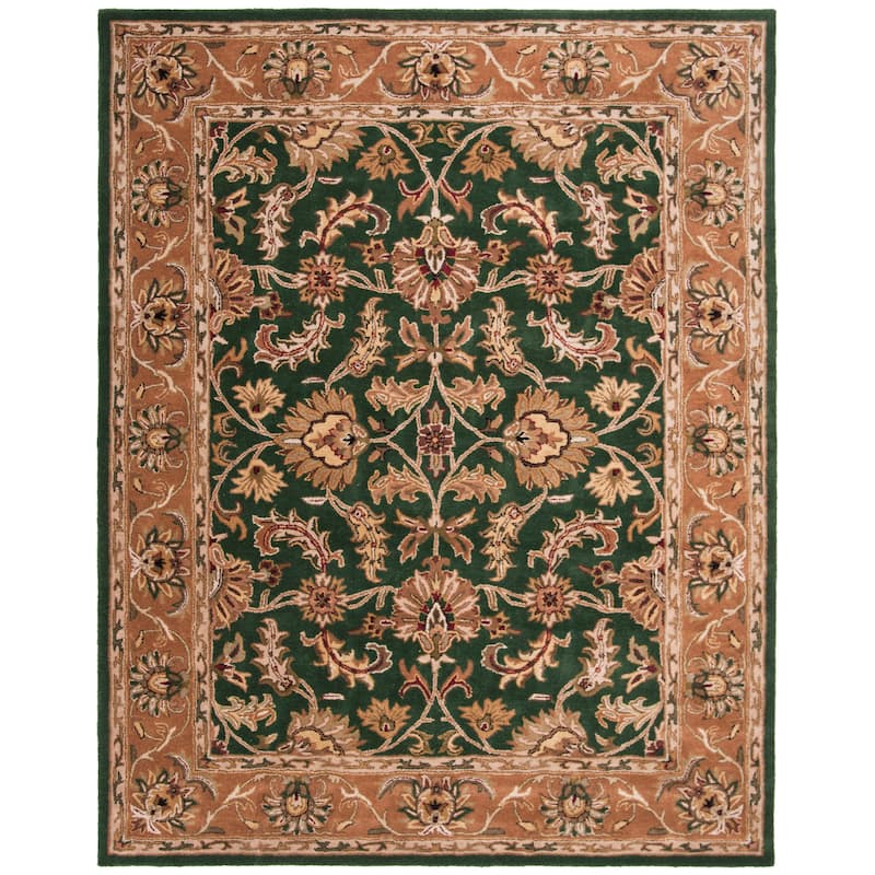 SAFAVIEH Handmade Heritage Sharee Traditional Oriental Wool Rug