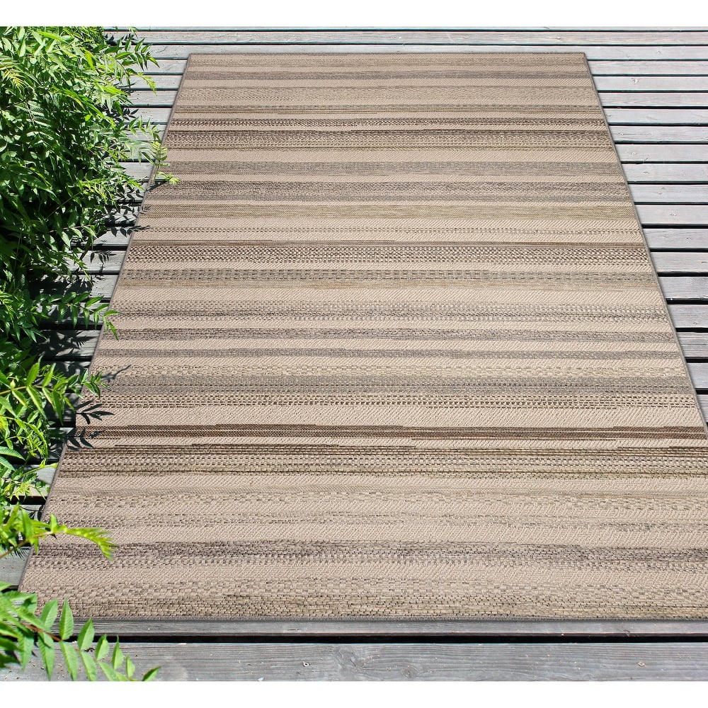 Liora Manne Riviera Stripe Indoor/Outdoor Area Rug