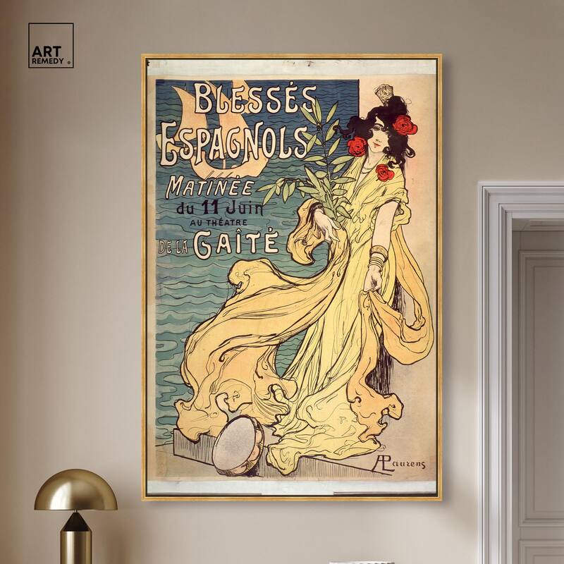 Spanish Dance Canvas by Art Remedy