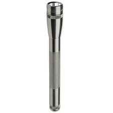 Maglite SP2209H Mini LED Flashlight With Holster, Gray