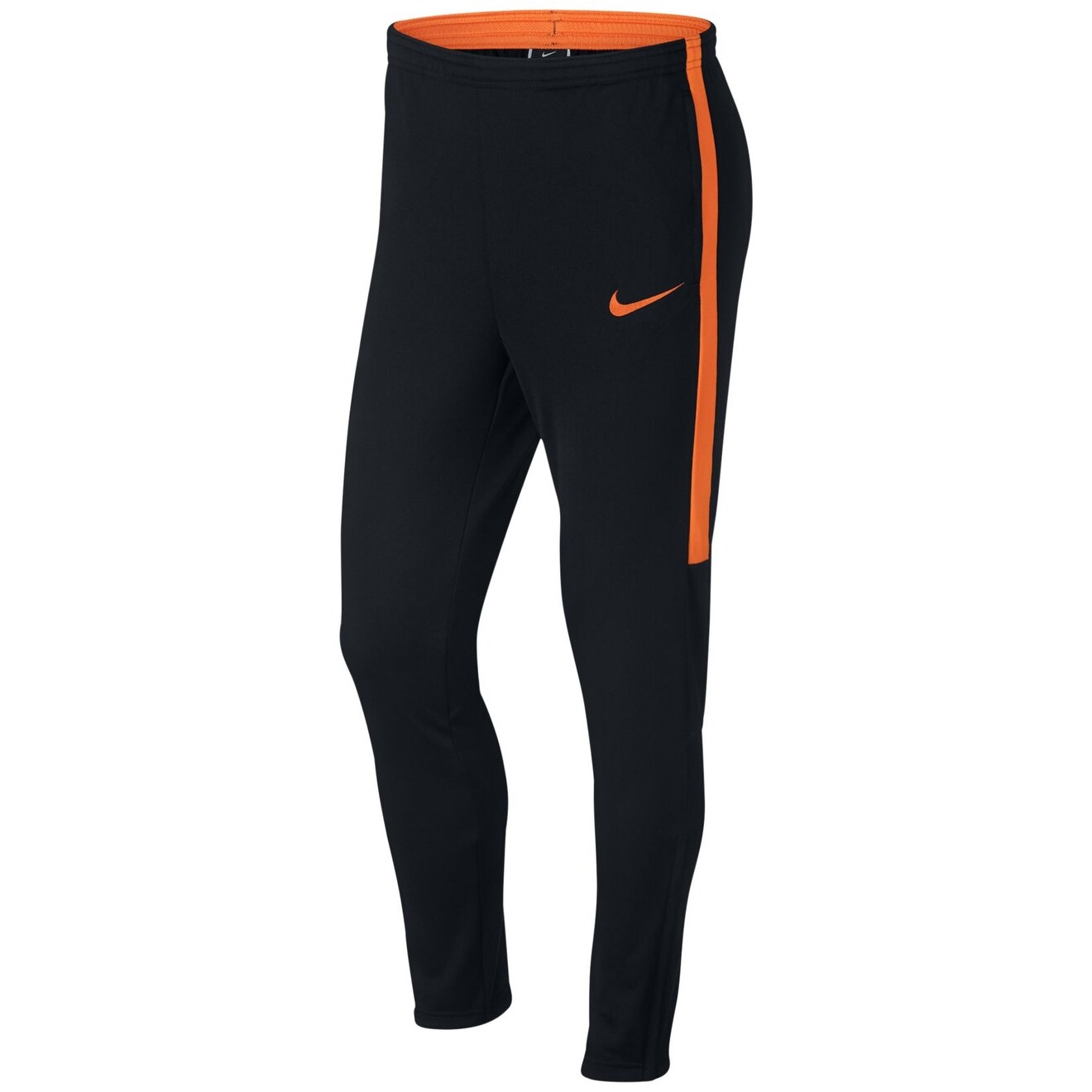 black and orange nike sweatpants