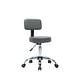 preview thumbnail 38 of 54, Adjustable Rolling Work Stool with Faux Leather Seat and Foldable Footrest, Versatile Stool for Home Office, Vanity,
