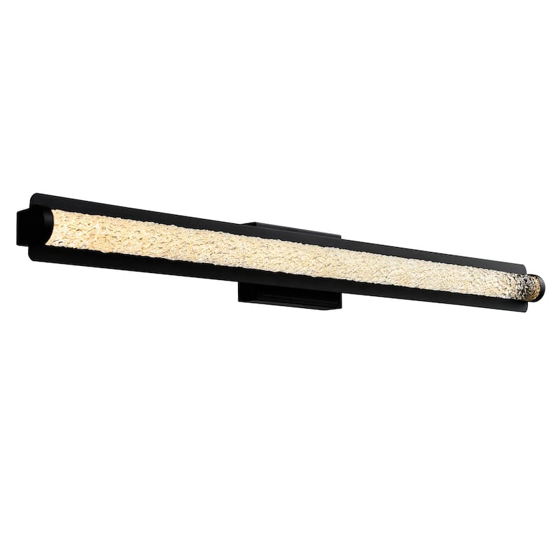 Fiji Integrated LED 36in Black Outdoor Wall Light