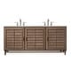 preview thumbnail 1 of 35, James Martin Vanities Portland 72" Double Vanity, Whitewashed Walnut