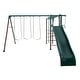 preview thumbnail 1 of 23, Lifetime Monkey Bar Adventure Swing Set (Earthtone) Earthtone
