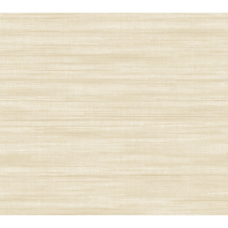 Ronald Redding Brushed Linen Ivory Wallpaper