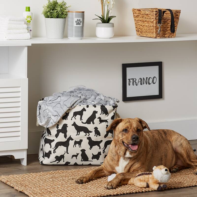 DII Polyester Pet Bin Dog Show Rectangle Large