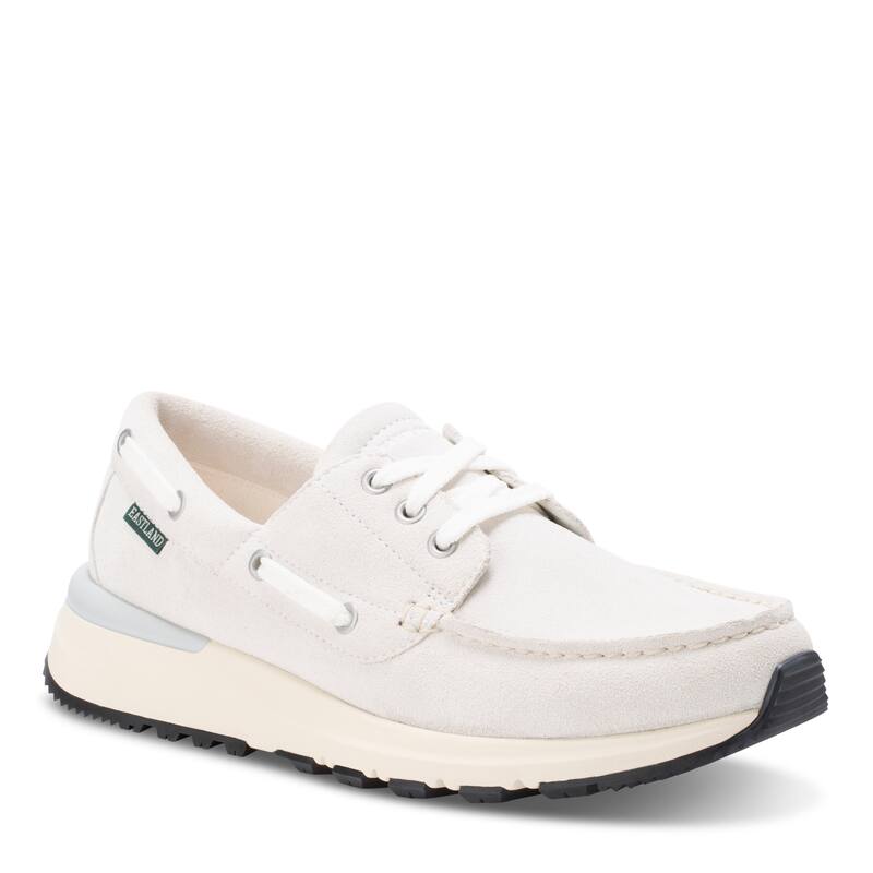 Eastland Men's Leap Trainer Sneaker - White Leather - 10
