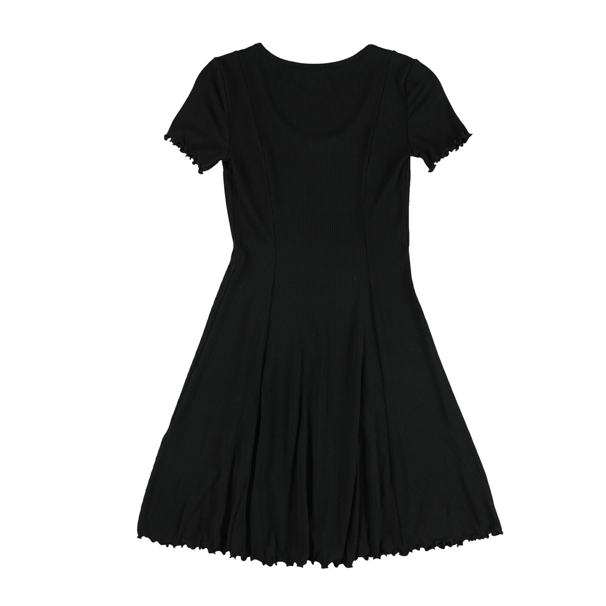 bar iii fit and flare dress Bar Iii Seam Detail Fit & Flare Dress Womens 12 Black