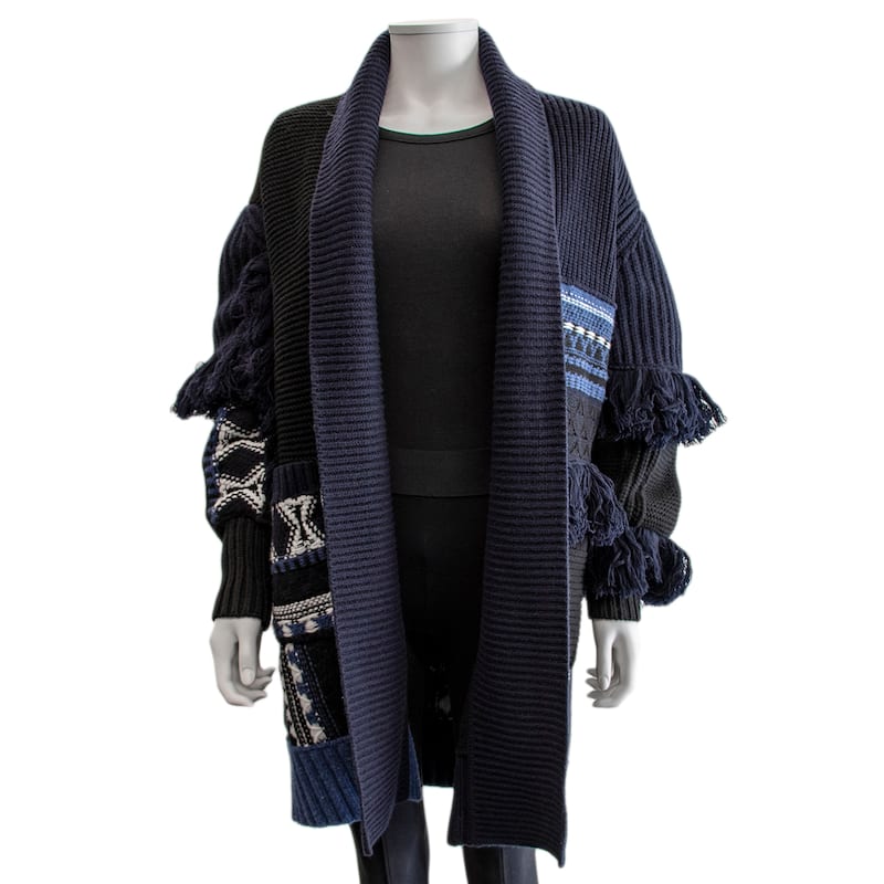 Burberry Oversized Tassel Cardigan - M/L