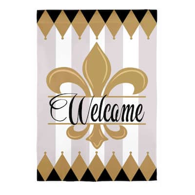 Beautiful Home Suede Garden Flag