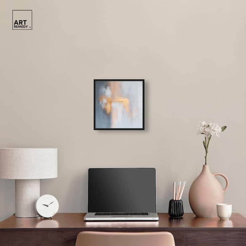 Coral Hues Canvas by Art Remedy