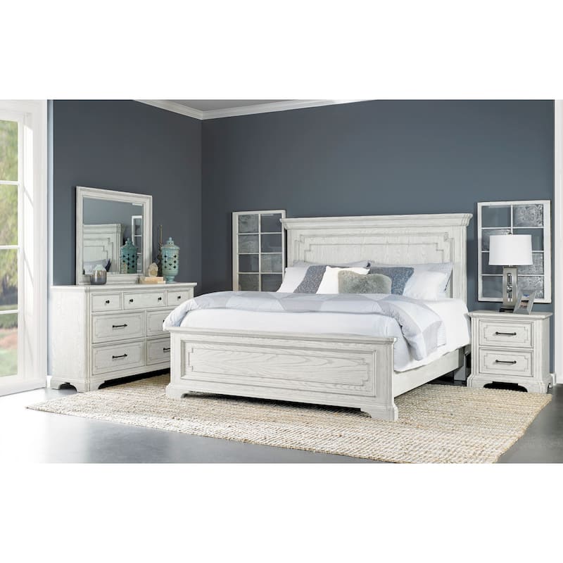 Clara 7-Drawer Dresser, White Mist