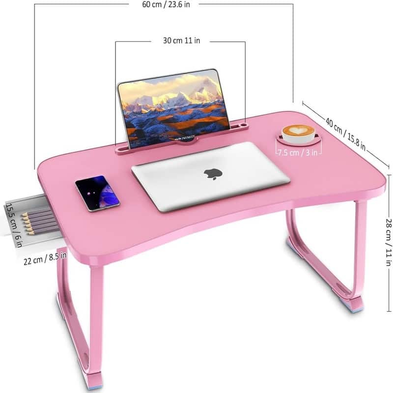 Portable Foldable Laptop Bed Table
