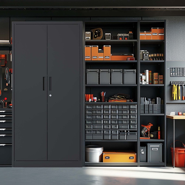 Steel garage cabinets for sale discount