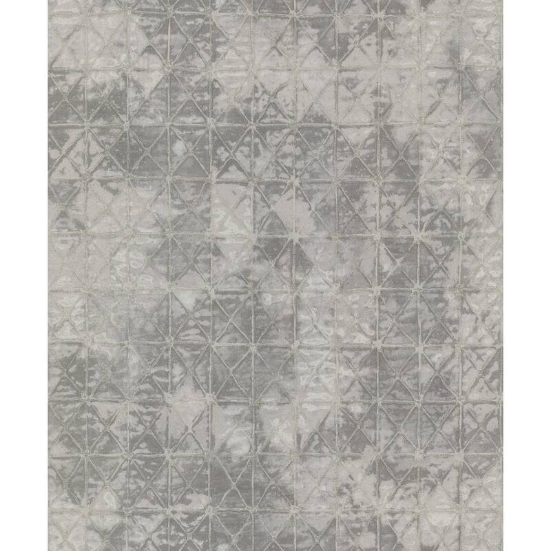 A-Street Prints Odell Slate Antique Tiles Wallpaper