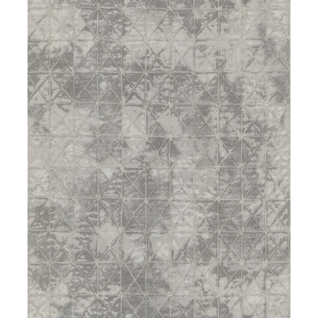 A-Street Prints Odell Slate Antique Tiles Wallpaper