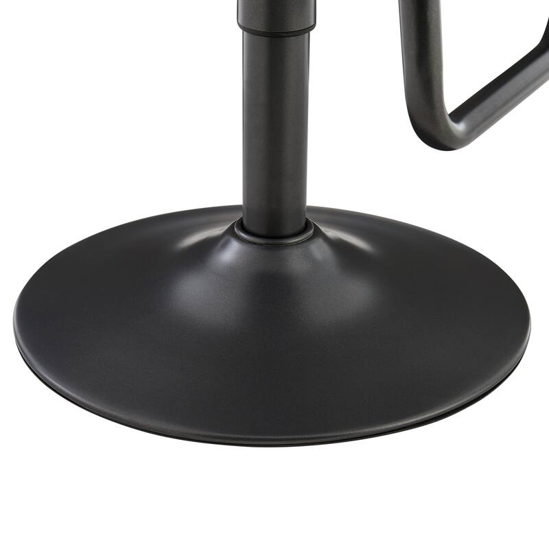 NPD Furniture Elijah PU Gaslift Bar Stool (Set of 2)