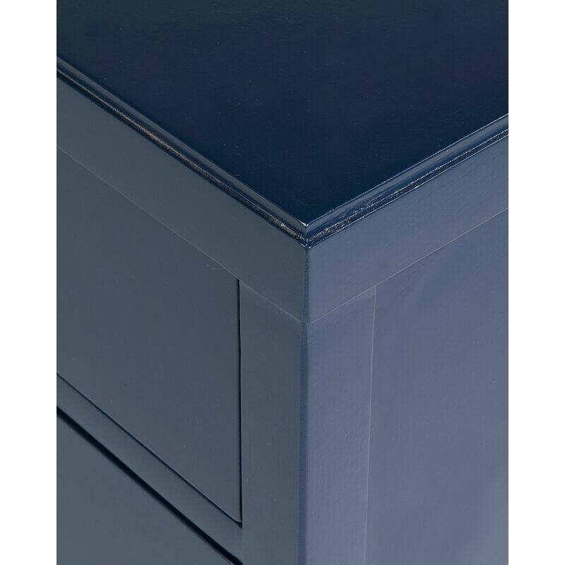 East at Main Painted Acacia Wood 3-Drawer Nightstand