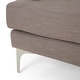 preview thumbnail 16 of 19, Cason Modern 3-Seater Fabric Sofa by Christopher Knight Home - 87.75" W x 34.50" D x 35.25" H