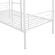 preview thumbnail 5 of 46, Contemporary Design Metal Bunk Bed with Solid Steel Construction, Separated into 2 Beds