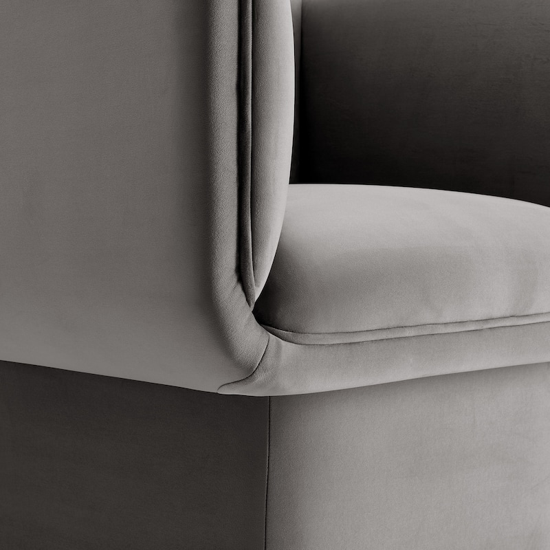 Tate Performance Velvet Accent Chair