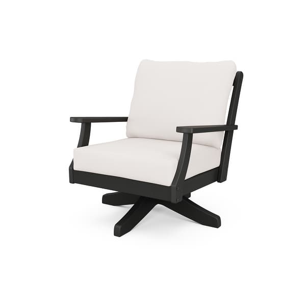 slide 2 of 14, POLYWOOD Braxton Deep Seating Swivel Chair