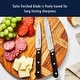 preview thumbnail 6 of 5, HENCKELS Solution Razor-Sharp 15-pc Knife Set, German Engineered Informed by 100+ Years of Mastery, Chefs Knife - Black