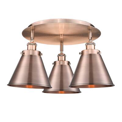Innovations Lighting 916-3C-10-18 Ballston Urban Flush Ballston Urban
