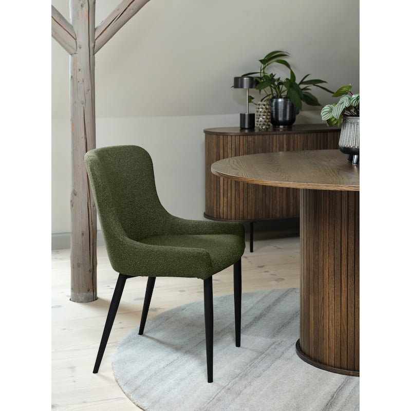 Rye Studio Nicola Mid-Century Modern Pedestal Dining Table