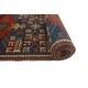 preview thumbnail 7 of 6, Noori Rug Fine Vintage Distressed Churchil Navy/Red Runner - 2'7" x 13'9"