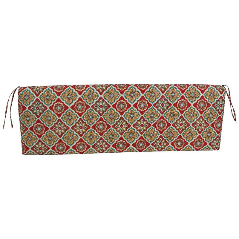 Blazing Needles 63-inch All-Weather Bench Cushion - 63 x 19