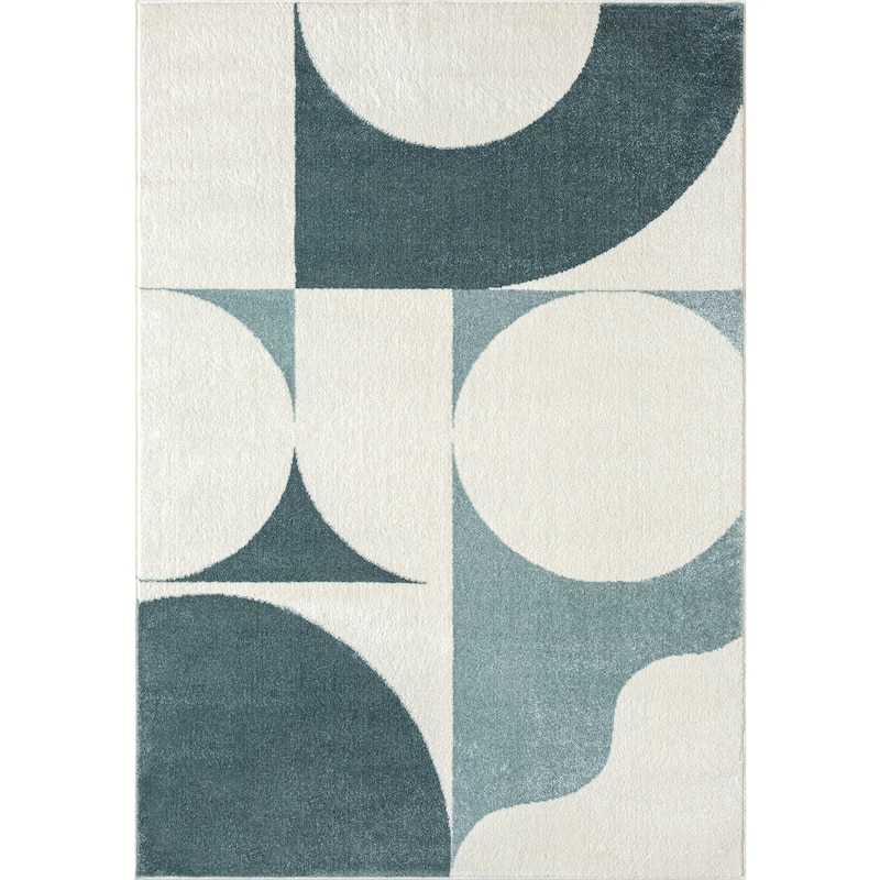 Abani Rugs Deco DEC220A Modern Geometric Area Rug