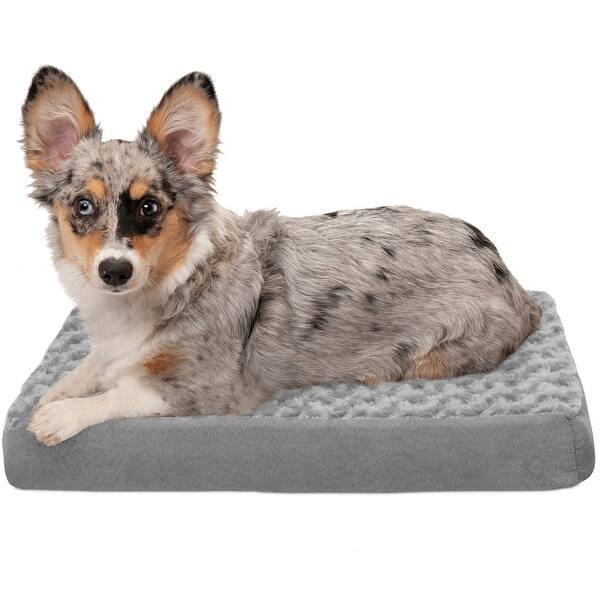 Shop Furhaven Pet Bed Ultra Plush Deluxe Cooling Gel Top