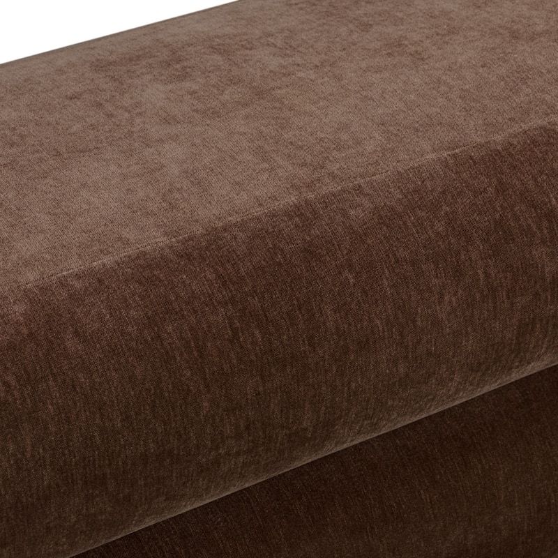 Poly & Bark Varde Bench in Froth White Boucle