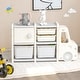 preview thumbnail 11 of 19, Costway Kids Toy Storage Organizer Toddler Playroom Furniture w/ - See Details