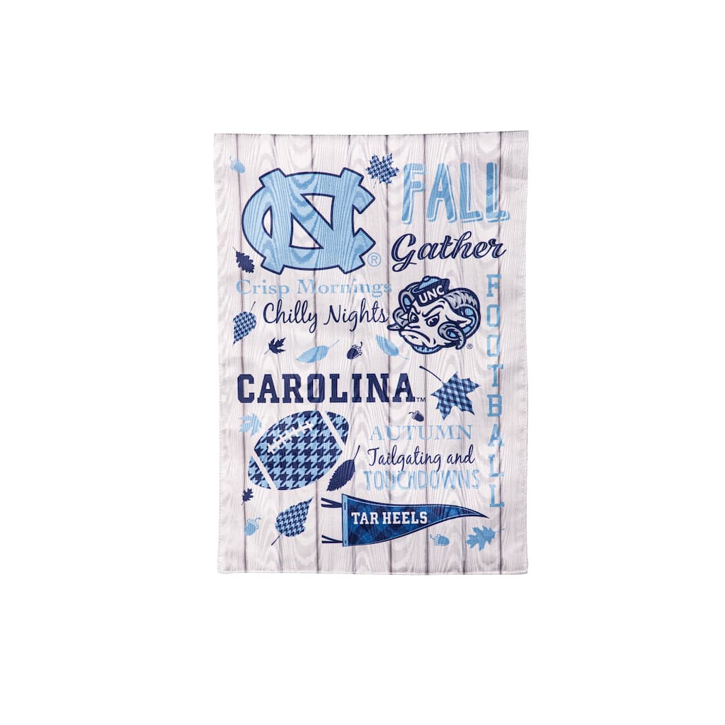 University of North Carolina, Moire Flag, Garden, Fall Seasonal