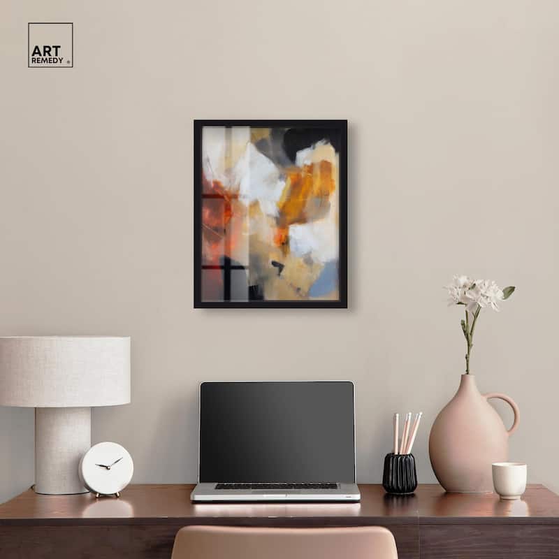Earth and Fire I Shadowbox by Art Remedy