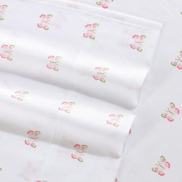 Laura Ashley Kids Cozy Printed Sheet Set.