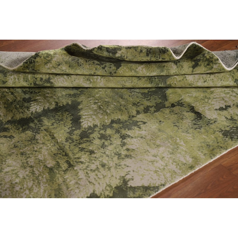 Abstract Modern Area Rug Handmade Wool Carpet - 4'7"x 6'5"