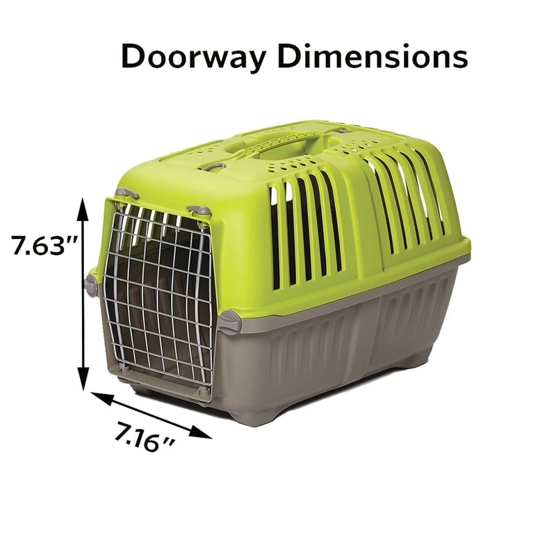 Hard Sided Pet Carrier 19 Inch Blue 1 Door On Sale Bed Bath