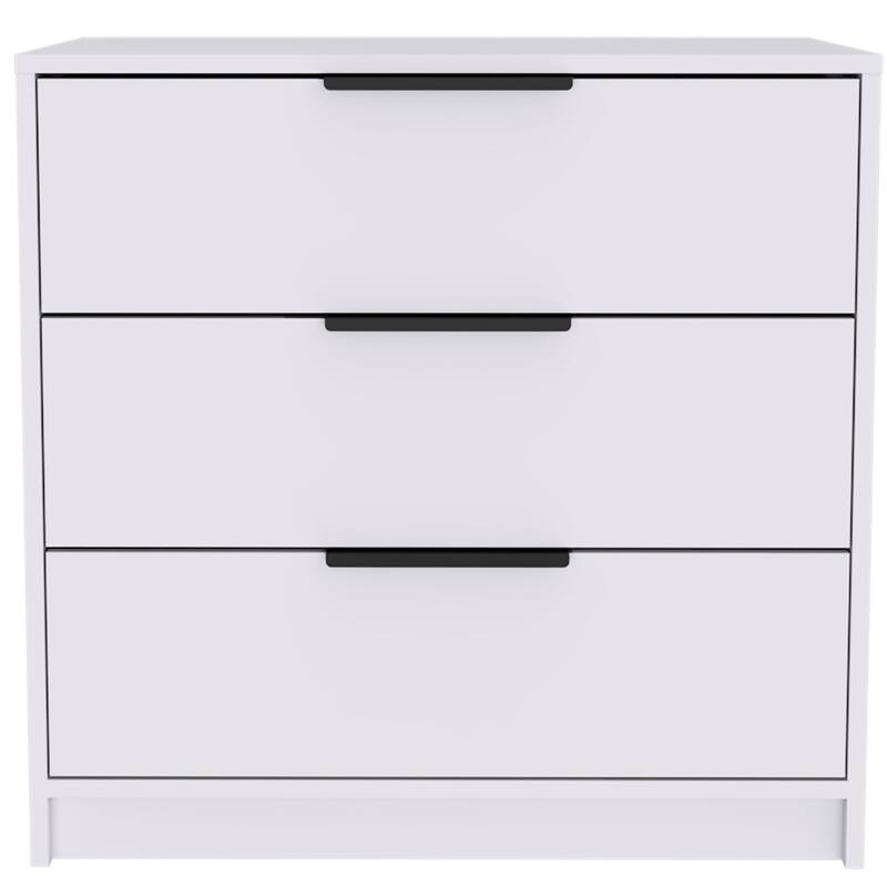 TUHOME Kaia 27-inch Wide Contemporary 3 Drawer Dresser