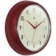 preview thumbnail 94 of 195, Infinity Instruments Round Retro Kitchen Wall Clock by Infinity Instruments