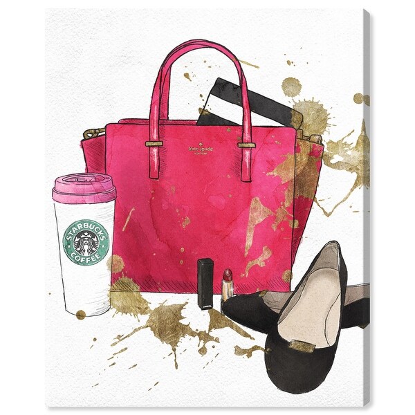 Oliver Gal Bags Shoes and Coffee Gold CUSTOM Fashion and Glam