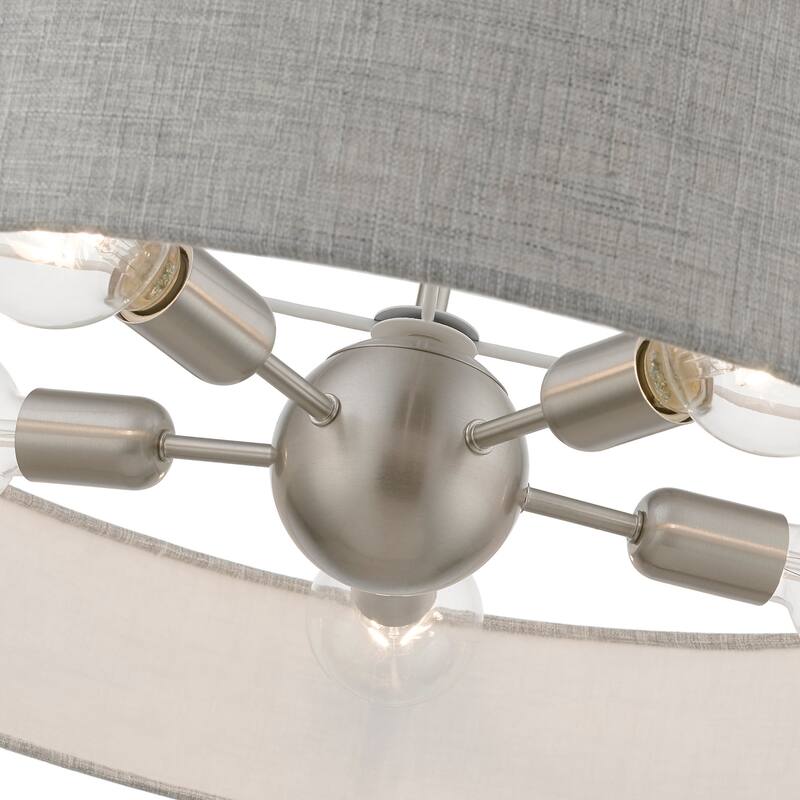 Livex Lighting 46145 Elmhurst 5 Light 26" Wide Multi Light Pendant