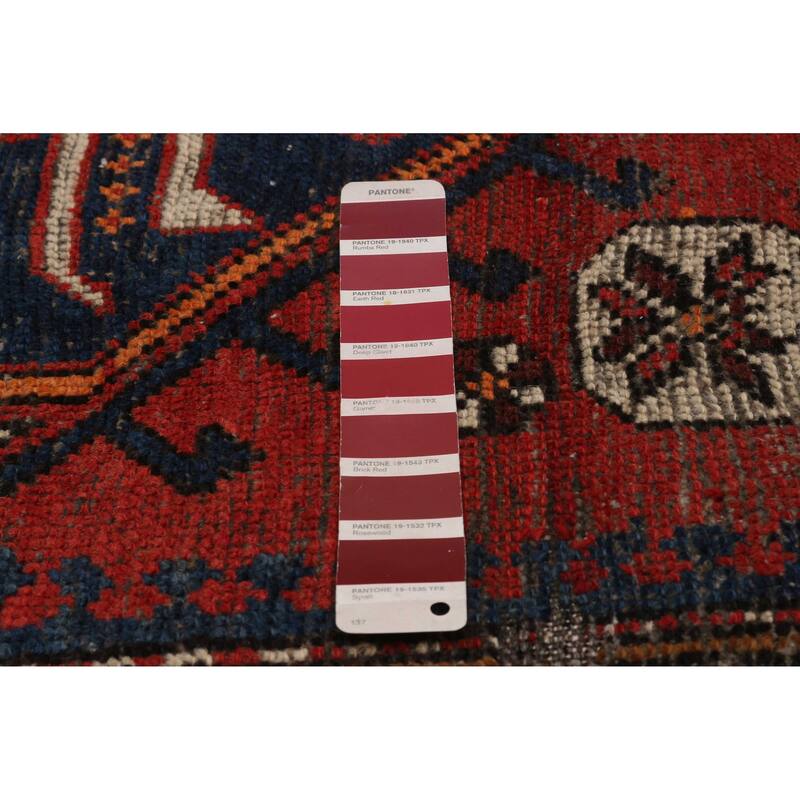 ECARPETGALLERY Hand-knotted Konya Anatolian Red Wool Rug - 3'8 x 10'8