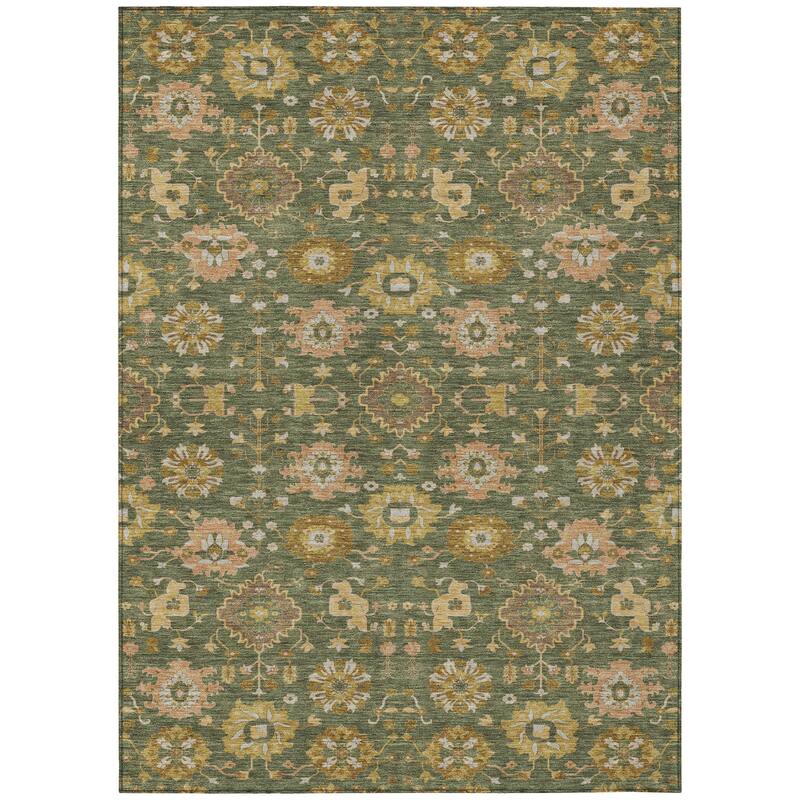 Machine Washable Indoor/ Outdoor Global Durango Chantille Rug
