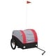 preview thumbnail 13 of 59, vidaXL Bike Trailer Kids Bicycle Cargo Wagon Buggy Carriage Cycle Trailer Iron