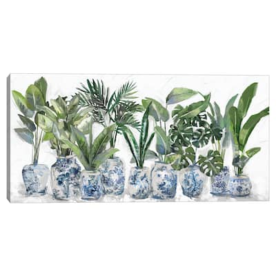 Chinoiserie Garden Canvas Art Print